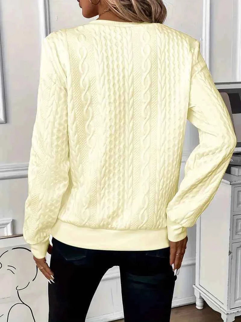 Cozy Fashionable Sweater For Warm Everyday Comfort Wear
