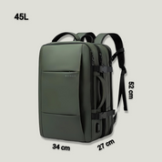 Sam All-in-One Travel Backpack for Ultimate Adventure Green