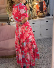 Anni Floral A-Line Dress" can be rephrased as "Anni Floral Print A-Line Dress.