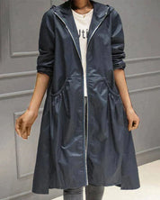 Bellerose Lightweight Windbreaker Jacket Dark Blue
