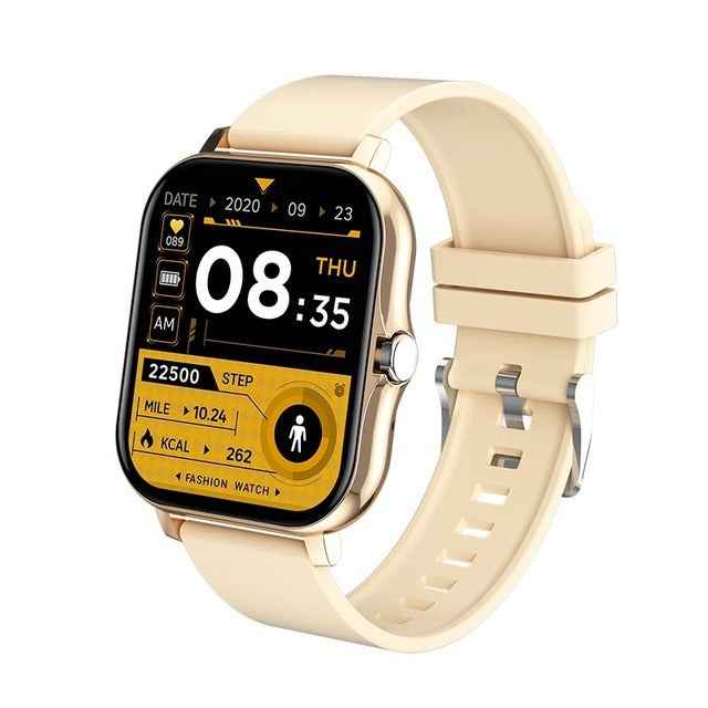 Familyfinds Y13 Smart Watch – Heart Rate, Pedometer, Bluetooth Call, Fitness & Sleep Tracker Gold