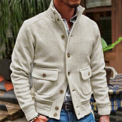 Nils - Stylish Stand-Up Collar Jacket