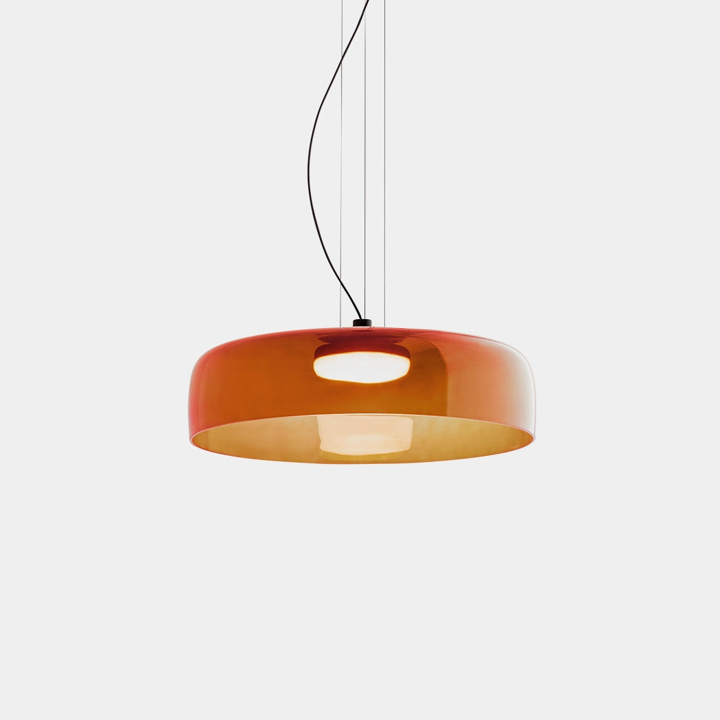 Ozone - Distinctive Pendant Light Orange 1 Level-D42*H11cm