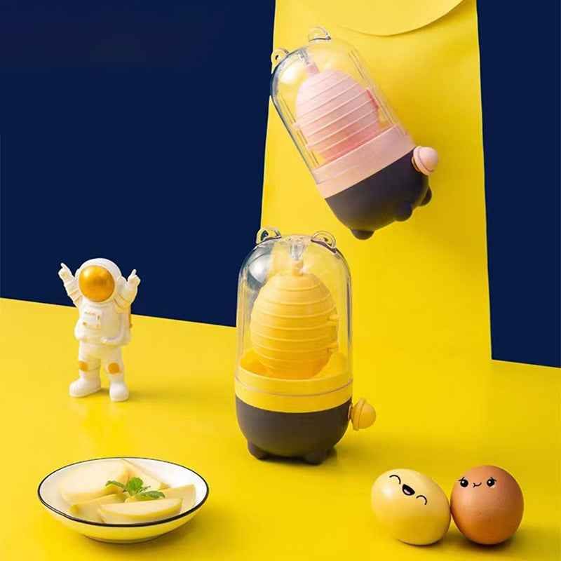 Egg Dispenser Kitchen Tool – Magic Manual Golden Shaker