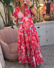Anni Floral A-Line Dress" can be rephrased as "Anni Floral Print A-Line Dress.