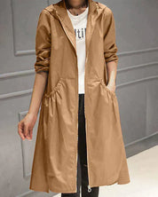 Bellerose Lightweight Windbreaker Jacket Light Brown