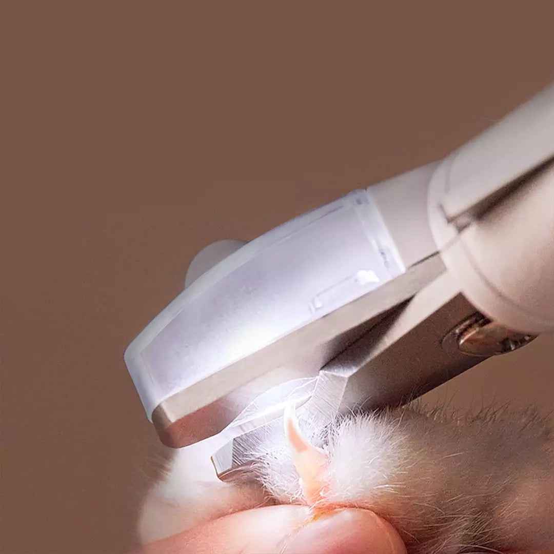 LED Pet Nail Clipper – Professional Dog & Cat Nail Trimmer with File