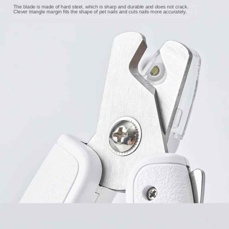 LED Pet Nail Clipper – Professional Dog & Cat Nail Trimmer with File
