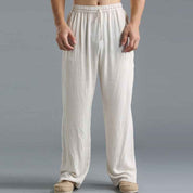 Henry Comfortable Soft Trousers for All-Day Wear White