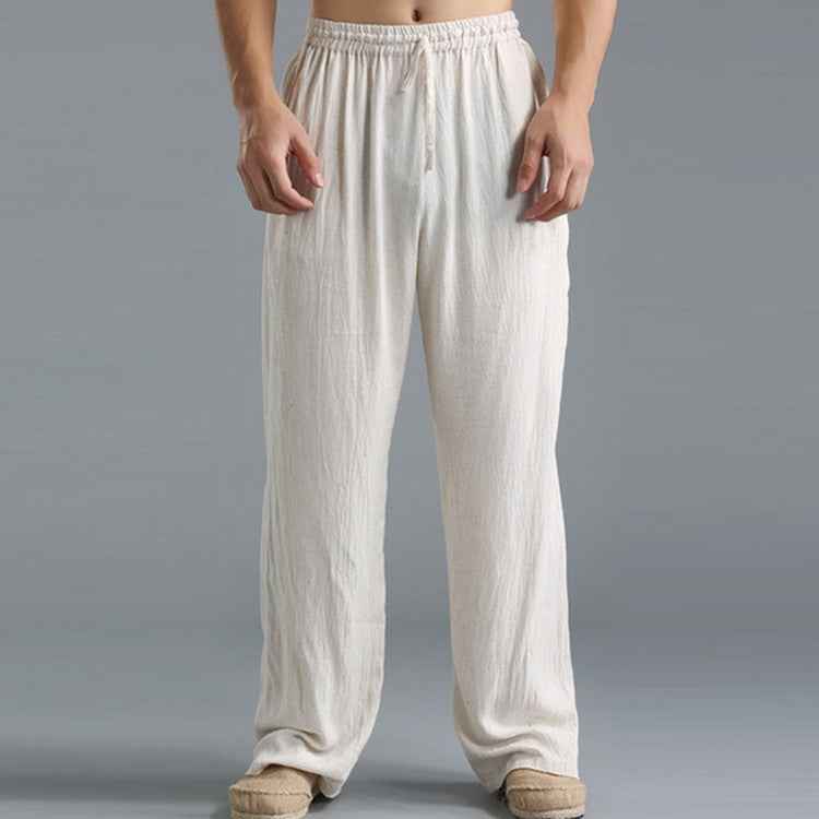 Henry Comfortable Soft Trousers for All-Day Wear White