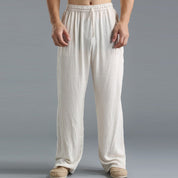 Henry - Soft and Comfortable Trousers White