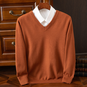 Evander - Cashmere V-Neck Jumper