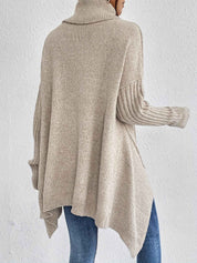 Oversized Turtleneck Sweater For Cozy Everyday Layering