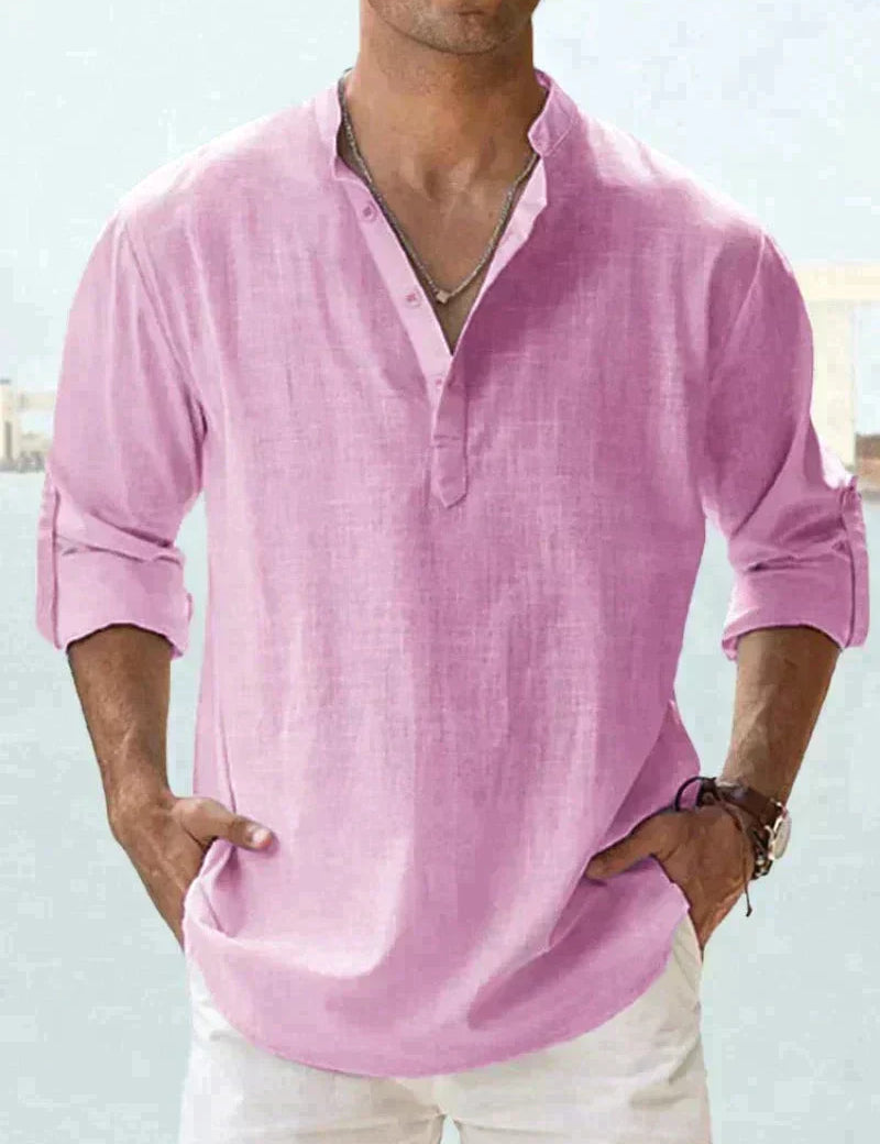 Ivar Loose Fit Shirt Light Pink
