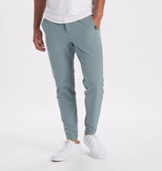 Laurits - Stretch Fit Trousers Aloe