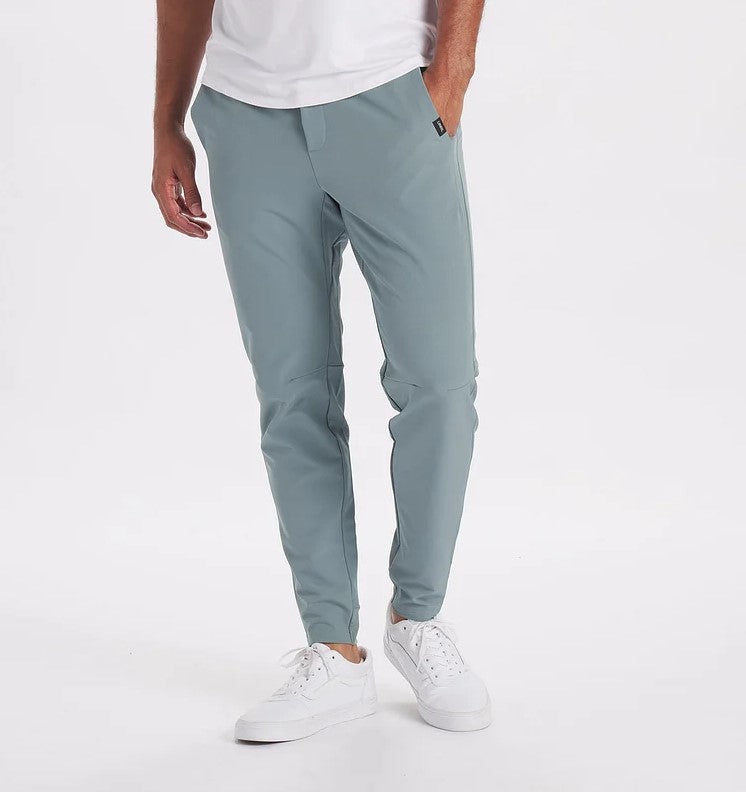 Laurits - Stretch Fit Trousers Aloe