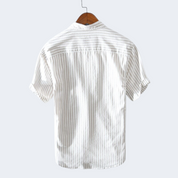 Anton Short Sleeve Striped Shirt