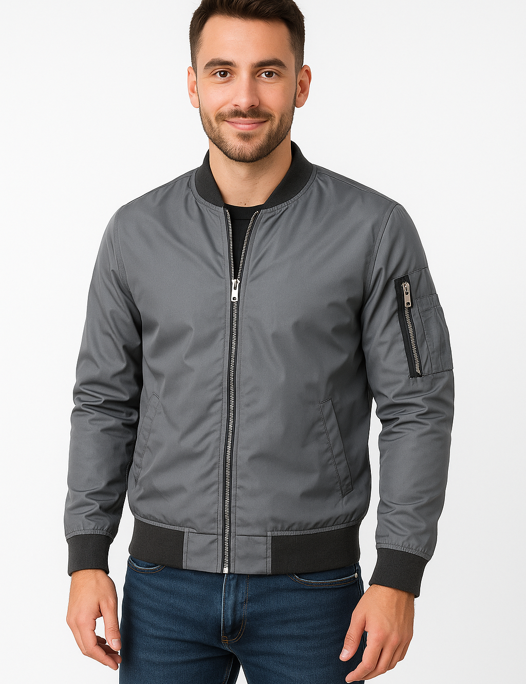 Benjamin Lightweight Bomber Jacket