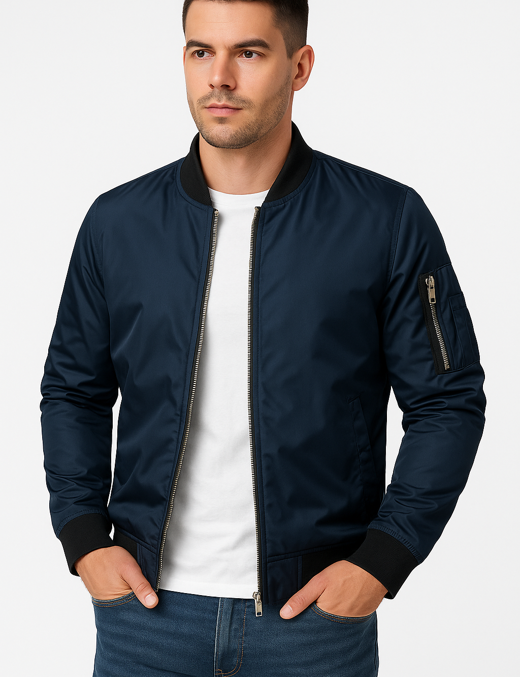 Benjamin Lightweight Bomber Jacket