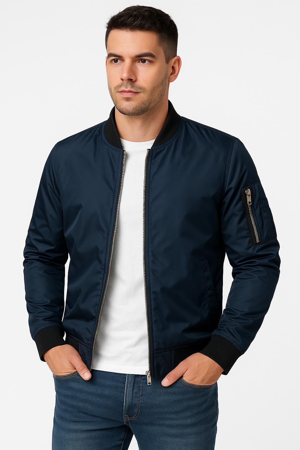 Benjamin Lightweight Bomber Jacket