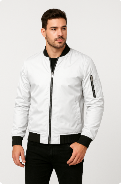 Benjamin Lightweight Bomber Jacket