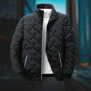 Mens Quilted Jacket Casual Outerwear For Everyday Warmth - New Family Finds