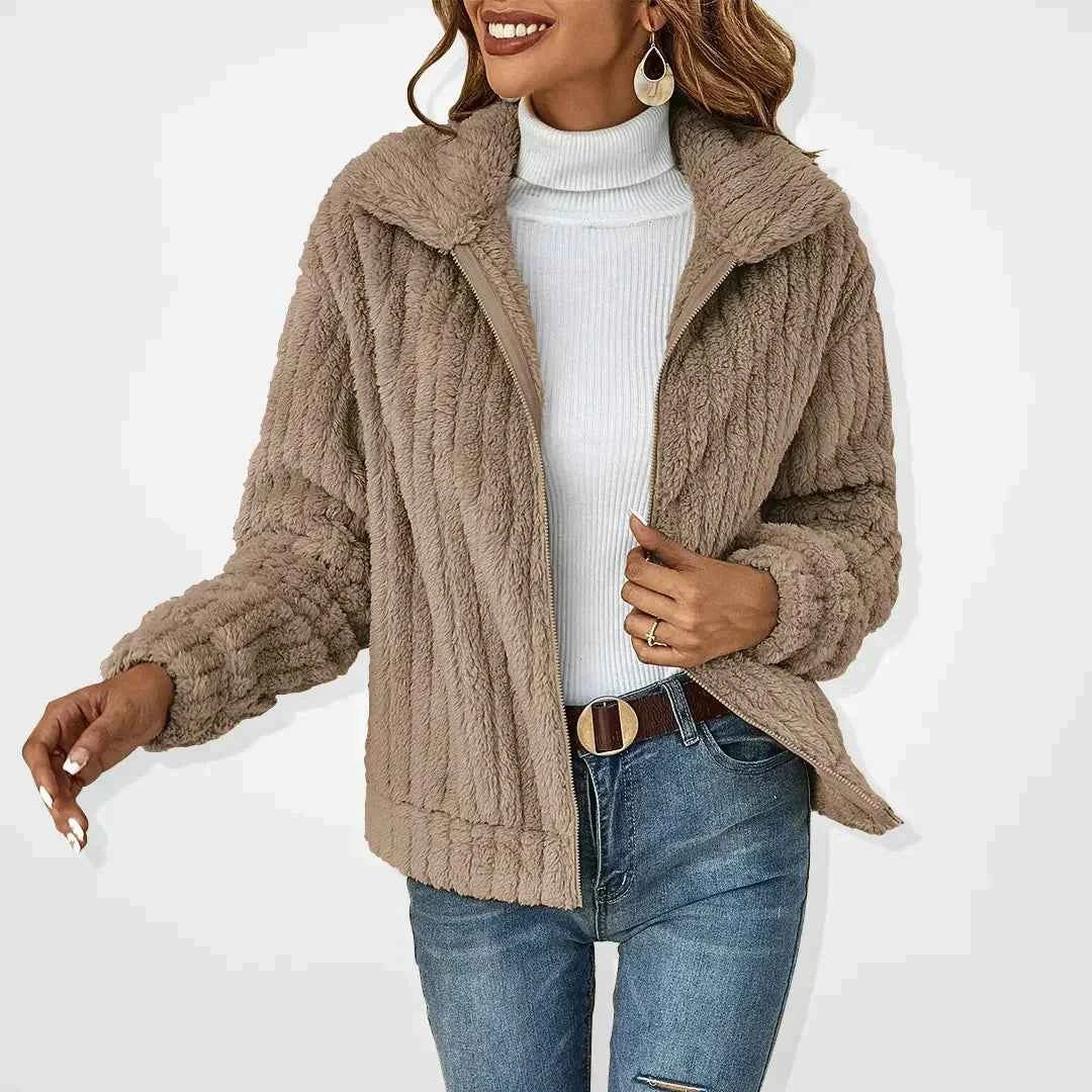 Iris - Casual Jacket Khaki
