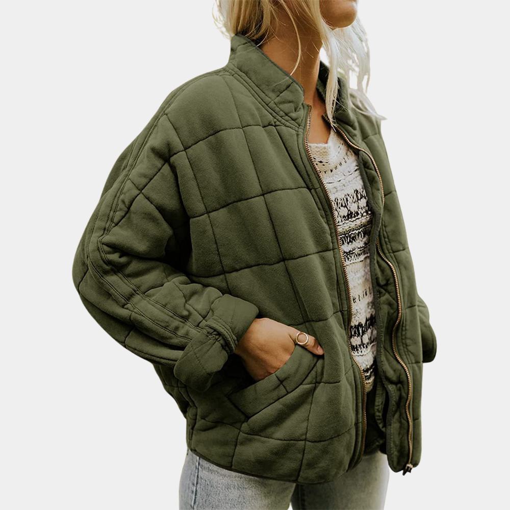 LEIRA – STYLISH JACKET Green