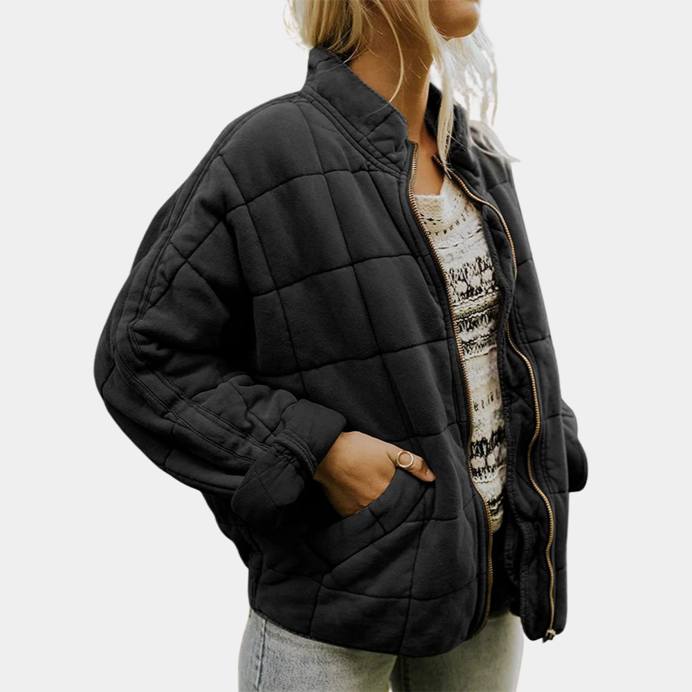 LEIRA – STYLISH JACKET Black