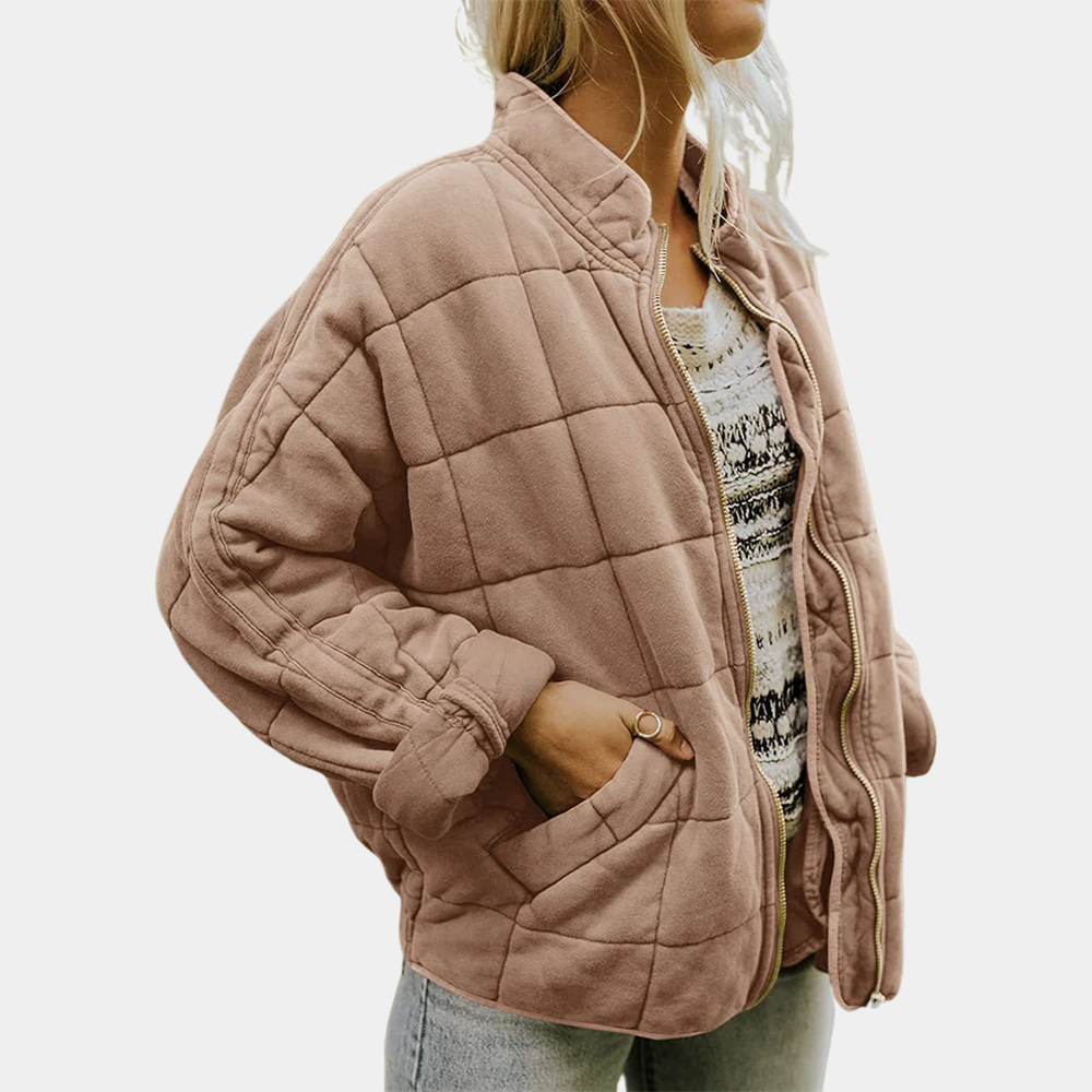 LEIRA – STYLISH JACKET Brown