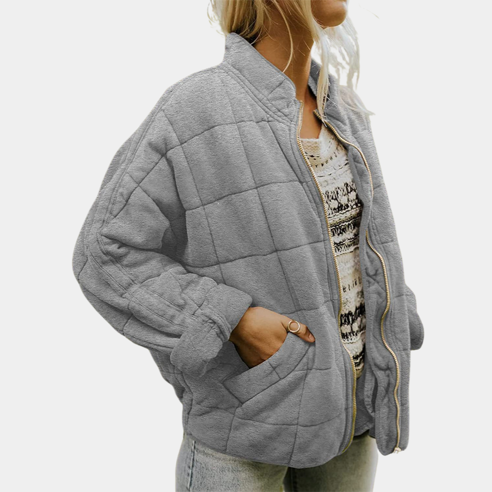 LEIRA – STYLISH JACKET Gray