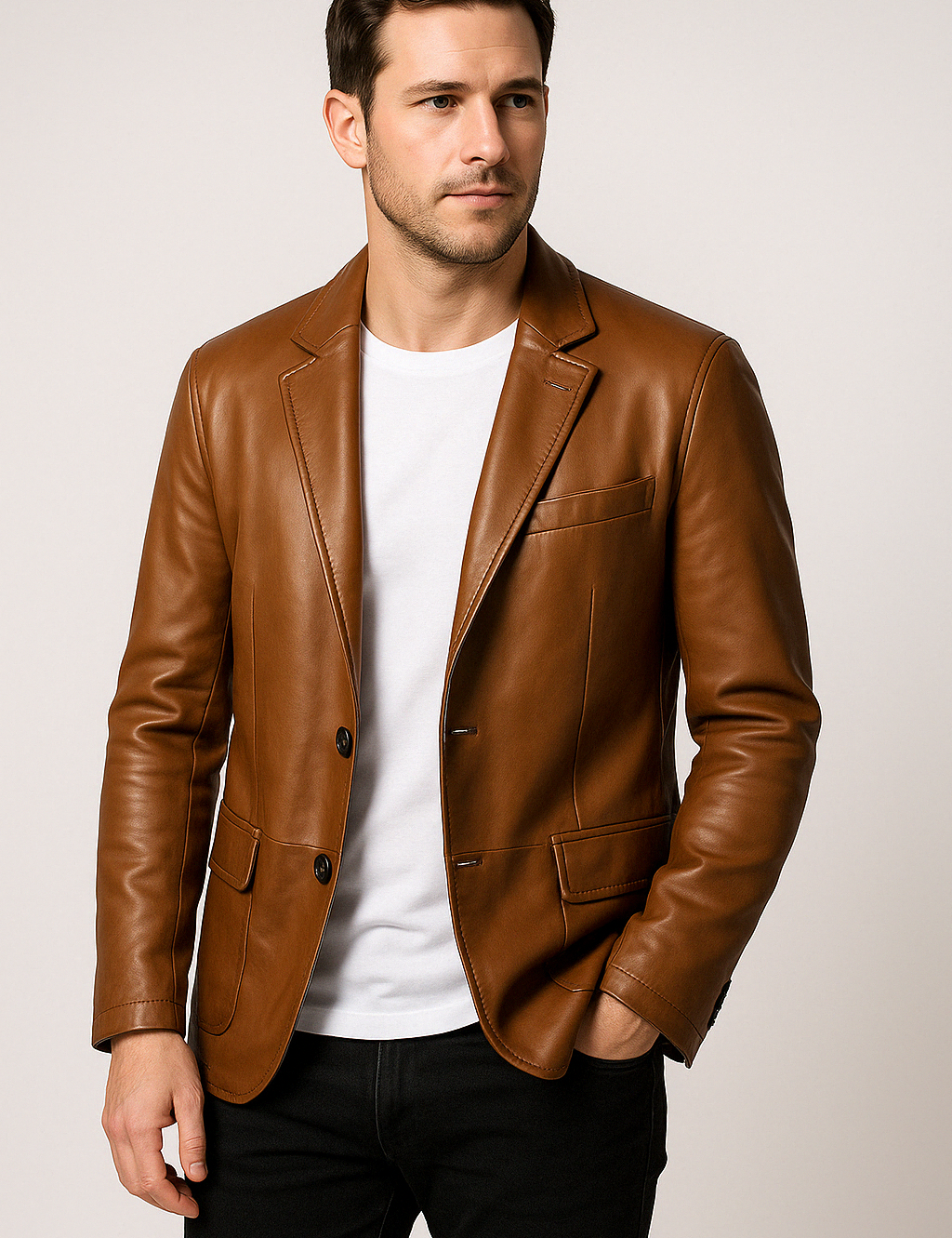 Carsten Timeless Leather Jacket