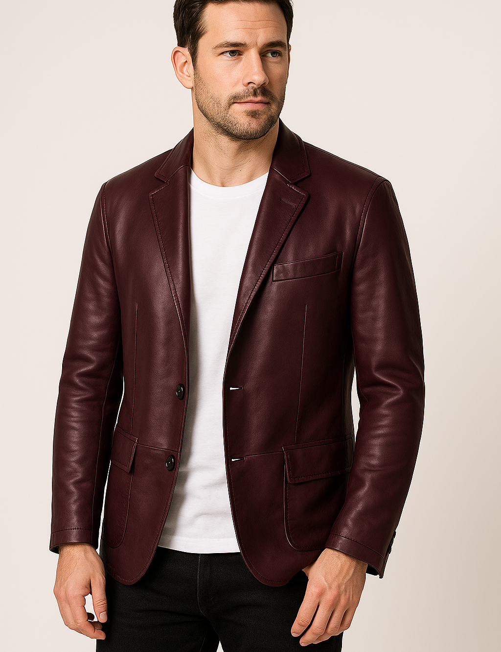 Carsten Timeless Leather Jacket