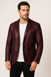 Carsten Timeless Leather Jacket