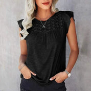 Emely Frill Sleeve Blouse
