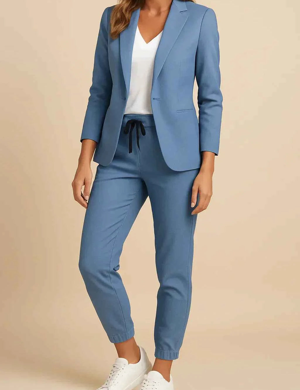 Elegant Tailored Women's Suit for Professional Confidence - New Family Finds