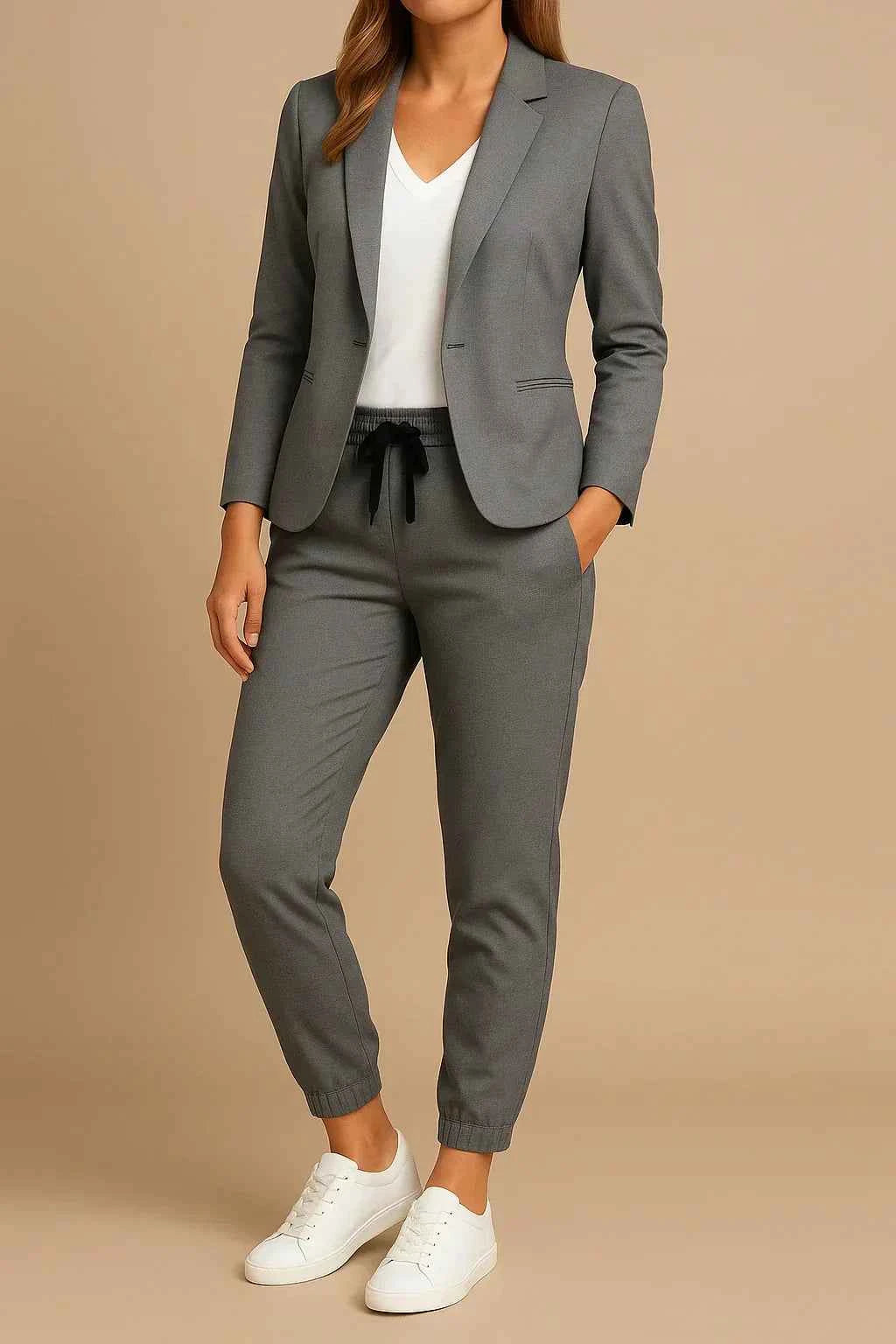 Elegant Tailored Women's Suit for Professional Confidence - New Family Finds