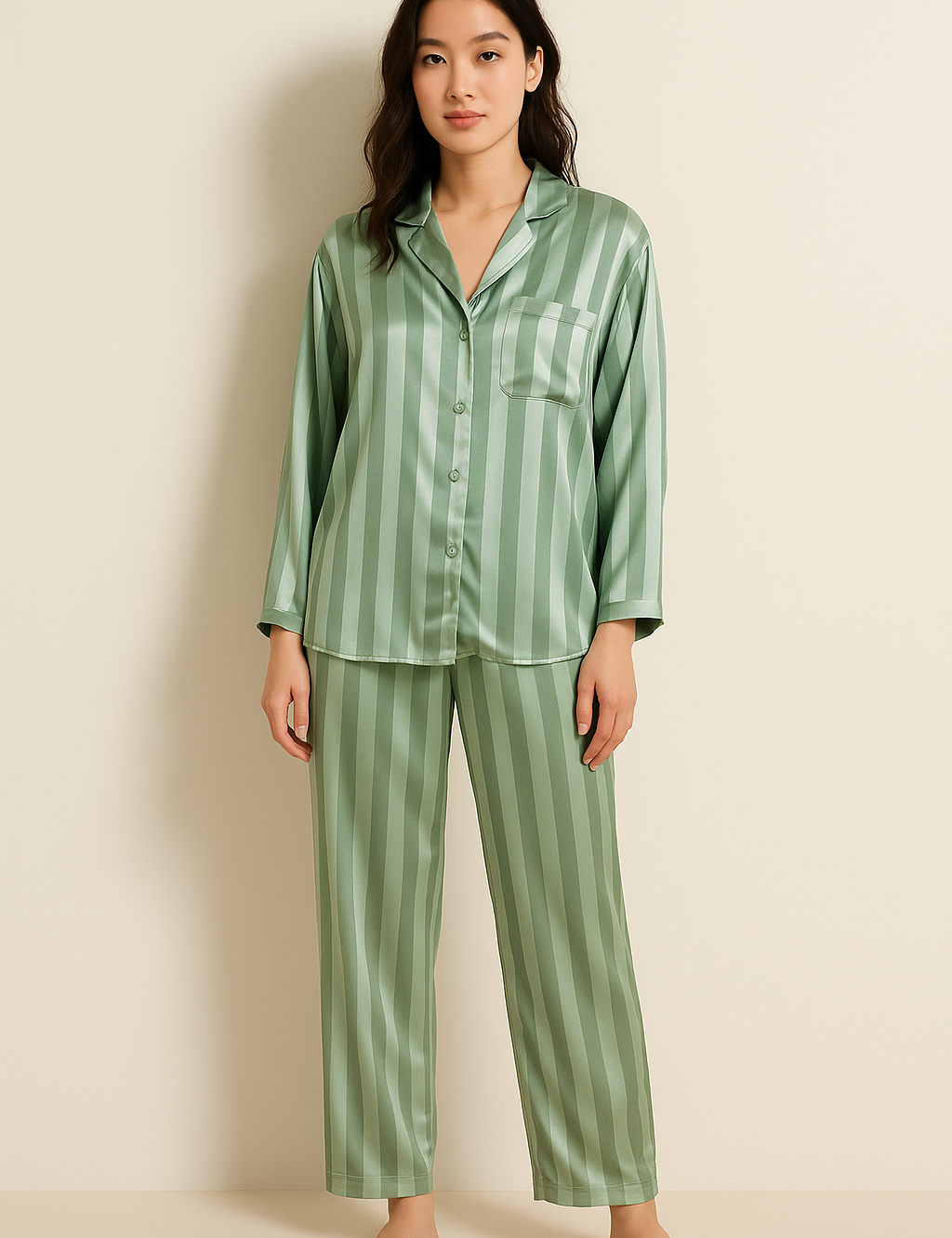 Christabel Striped Sleepwear Set for Ultimate Comfort and Style