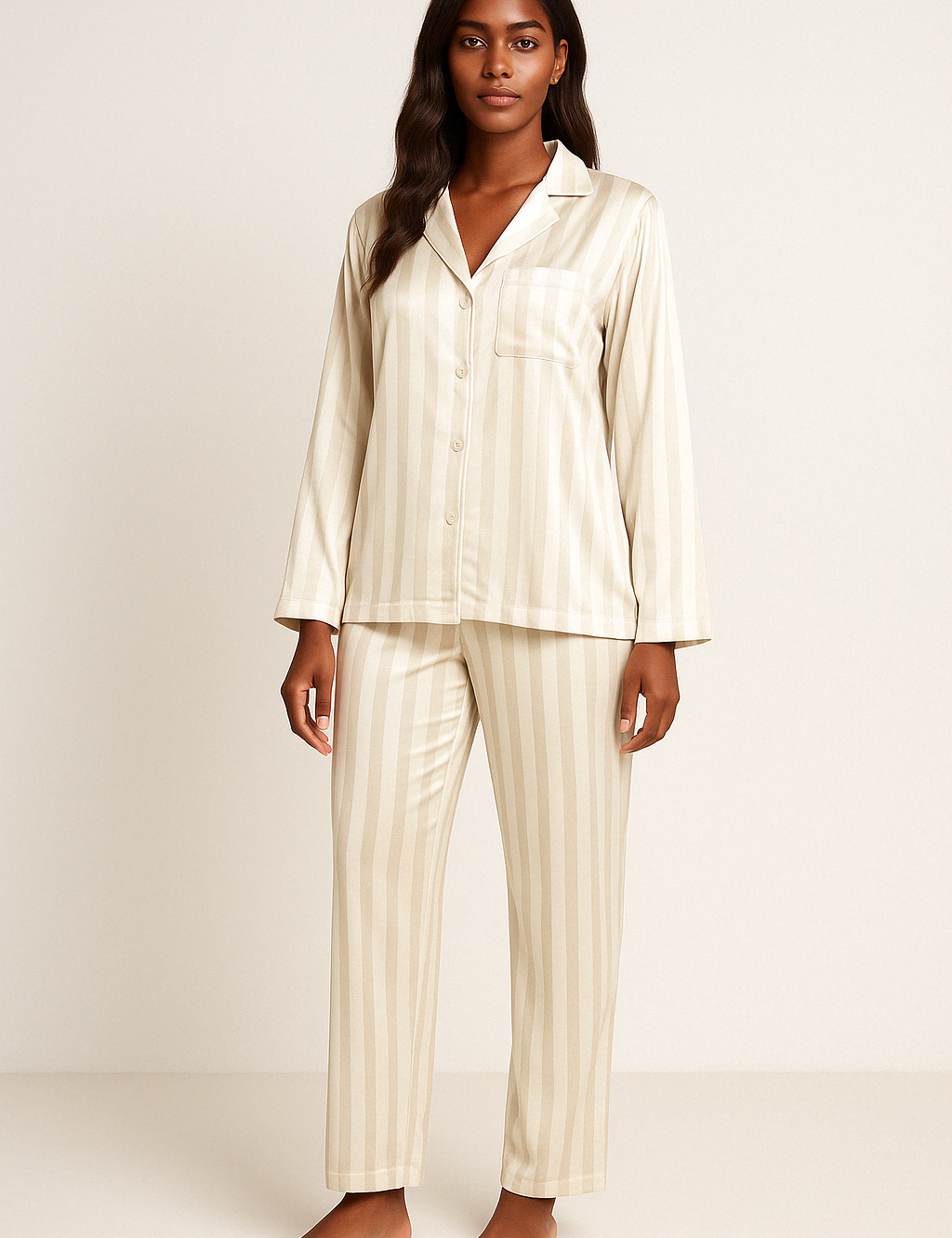 Christabel Striped Sleepwear Set for Ultimate Comfort and Style