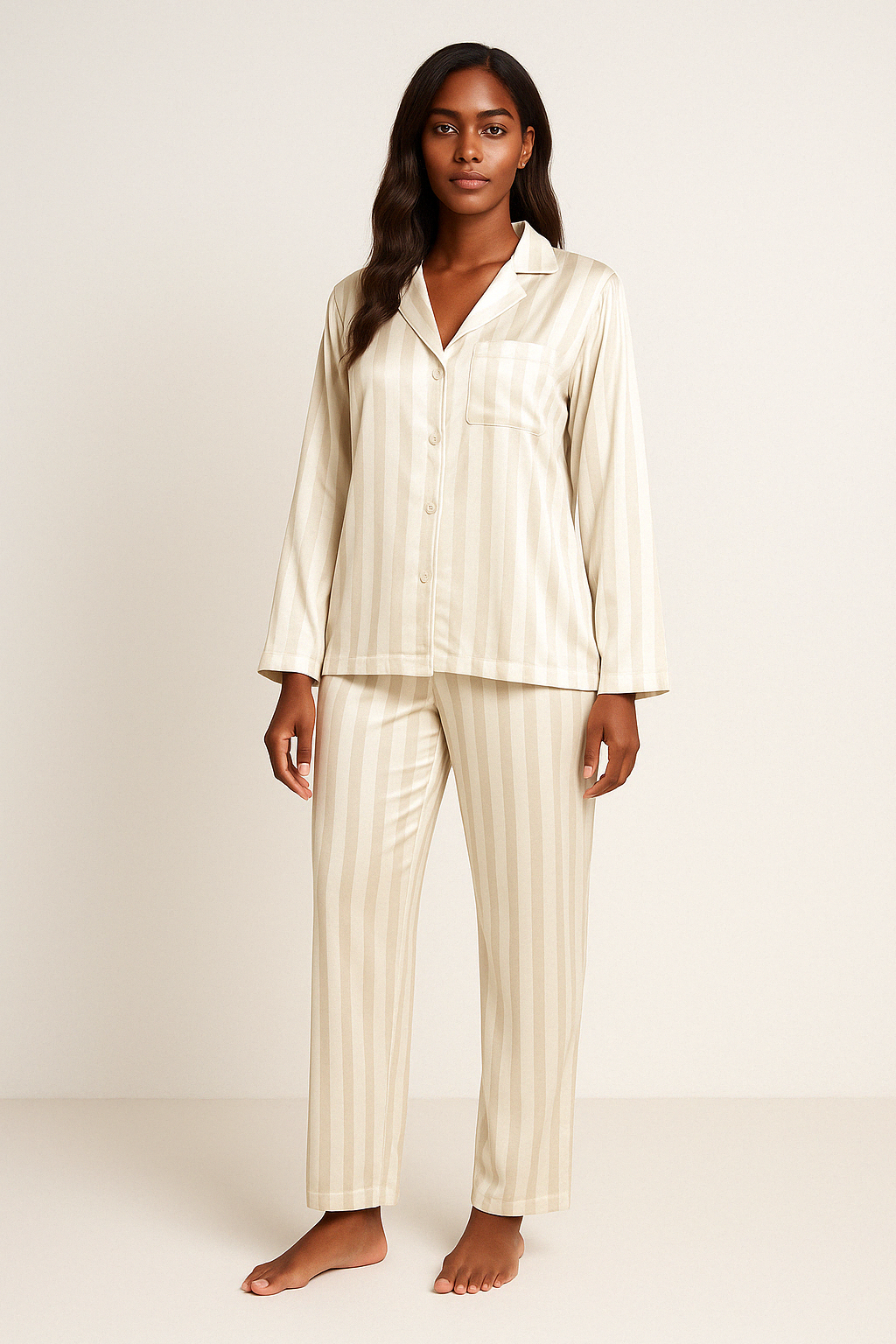 Christabel Striped Sleepwear Set for Ultimate Comfort and Style