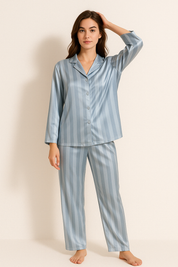Christabel Striped Sleepwear Set for Ultimate Comfort and Style