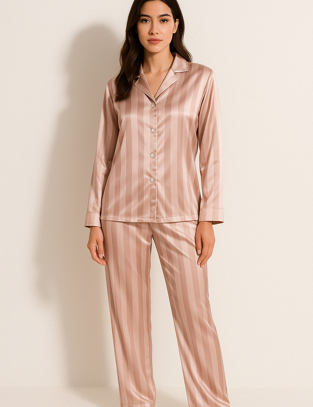 Christabel Striped Sleepwear Set for Ultimate Comfort and Style