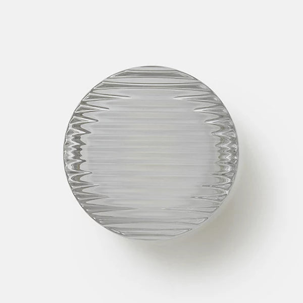 Contemporary Round Wall Sconce - Cristallin