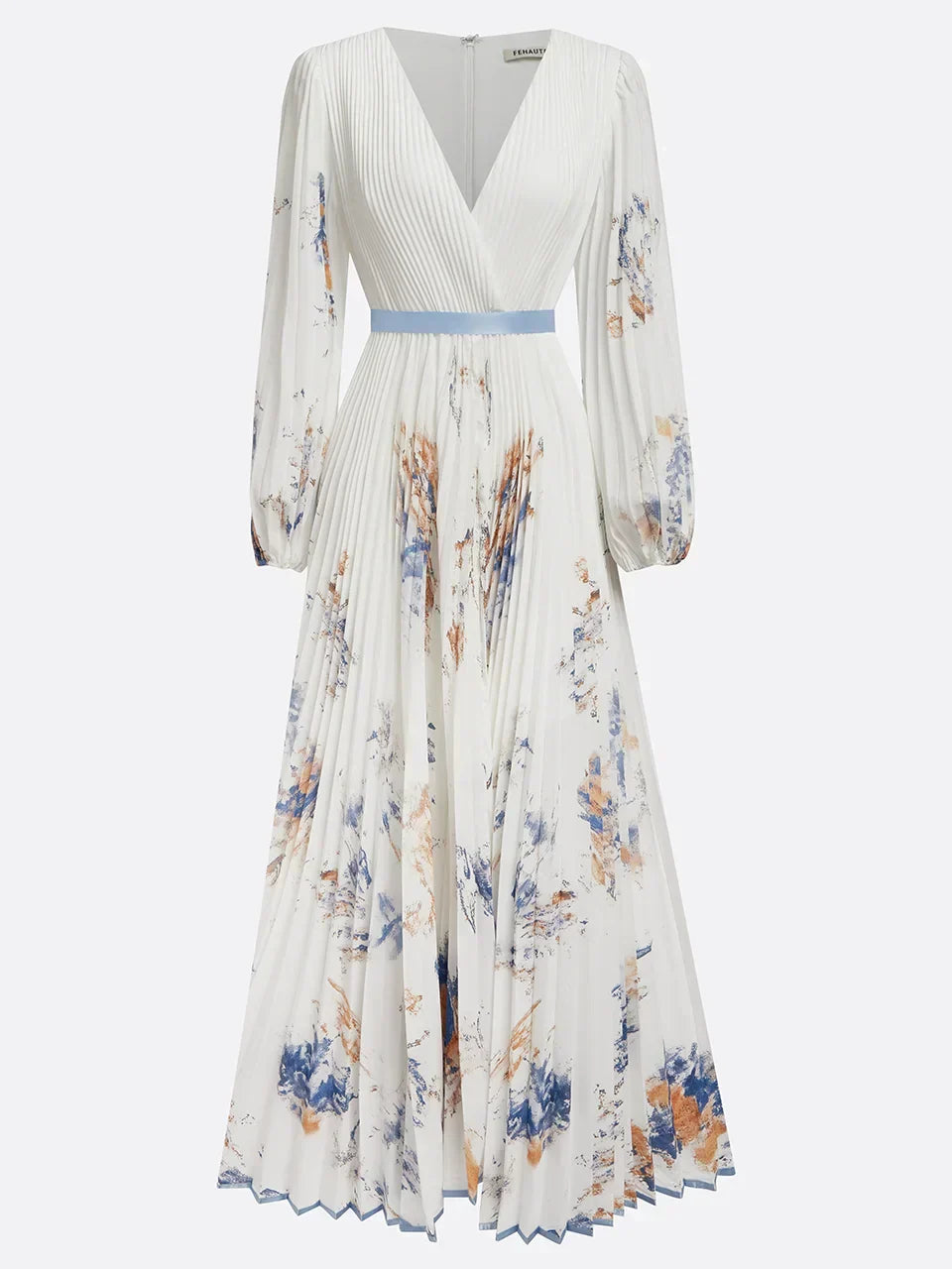 Floral Dress With Flowing Silhouette For Timeless Elegance - New Family Finds