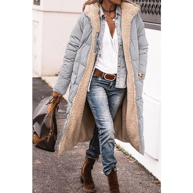 Anna Langer Cold Weather Coat Grey