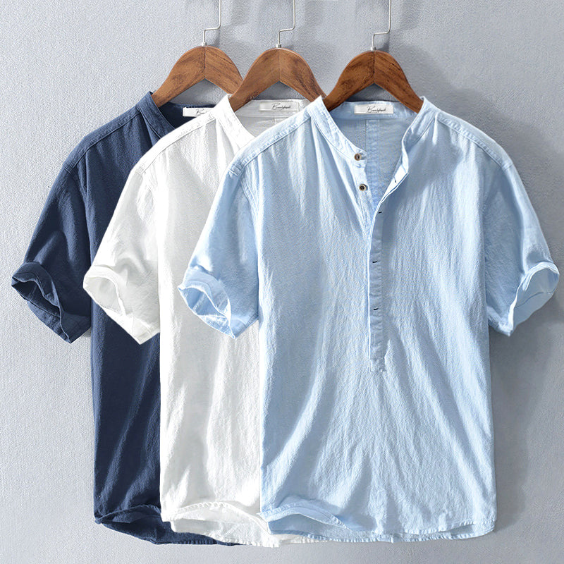 Marcel Stand-Up Collar Shirt