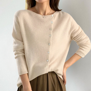 Cozy Knit Cardigan For Layering Wardrobe Essential - New Family Finds