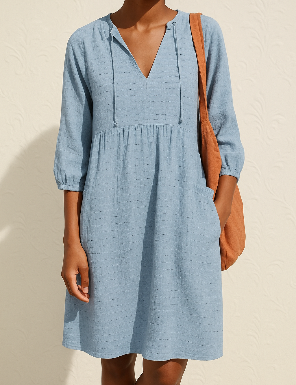 Franca Relaxed Fit Shirt Dress Blue