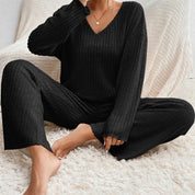 Evangeline Cozy Lounge Set - Stylish Two-Piece Comfort for Every Day
