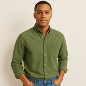 Fynn Long-Sleeve Button-Up Shirt